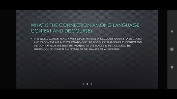 DISCOURSE ANALYSIS MID TERM TEST