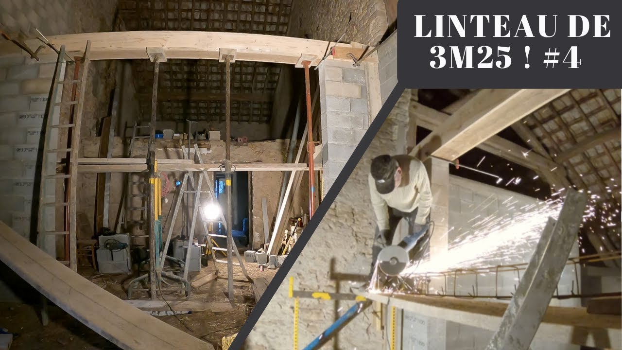 Confection d'un linteau de 3m25 Rénovation béton DIY Episode 4 — free download