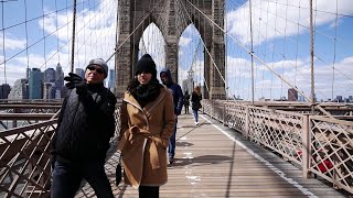 NYC Walking Tour [4K]: Exploring NYC on Foot, NYC Trains and NYC Buses- April 19th, 2024