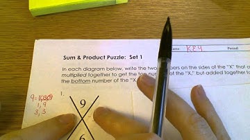 Sum & Product Puzzle