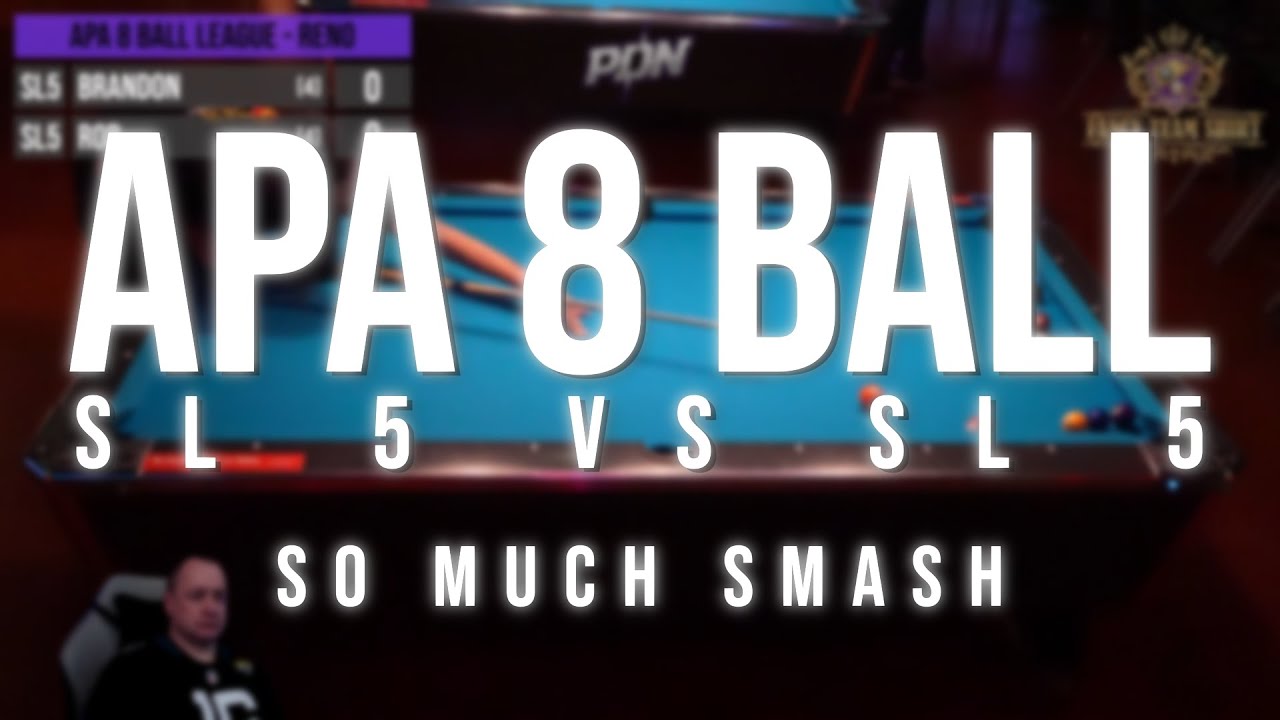 Image of video the Brandon v Rob | 8 Ball Showdown | SL 5 Duel | APA League Night + Commentary 16