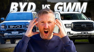 BYD Shark 6 vs GWM Cannon Alpha PHEV - which hybrid ute is better?