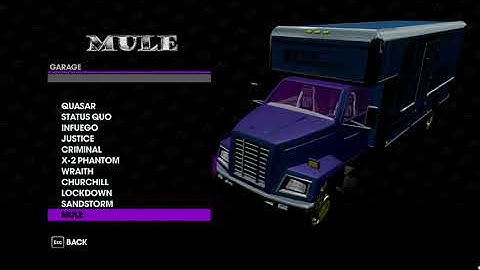 Saints Row The Third - All Cars