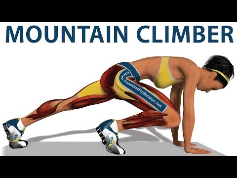 Cardio exercises: Mountain Climber