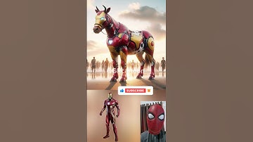 Superheroes but Cow Horse💥 Marvel & DC-All Characters #marvel #avengers#shorts#spidarman