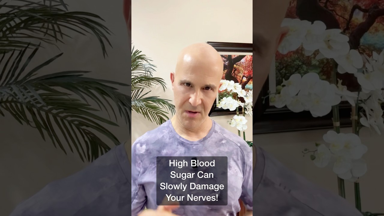 High Blood Sugar Can Slowly Damage Your Nerves! #drmandell #sugar #feet #nerves