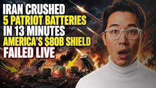 Iran Crushed 5 Patriot Batteries in 13 Minutes — America’s $80B Shield Failed Live