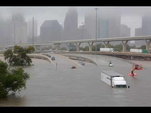 Video: Tu Je Vplyv Hurikánu Harvey Na Houston, Texas