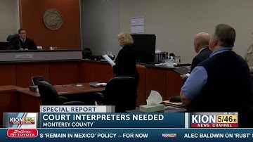 Court interpreters shortage