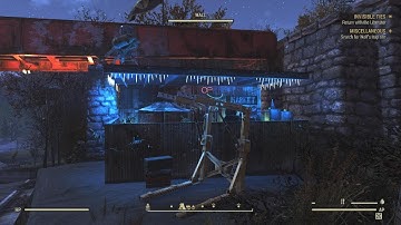 Fallout 76 (My Train Bridge Camp Build) PS5 Gameplay 4k HDR