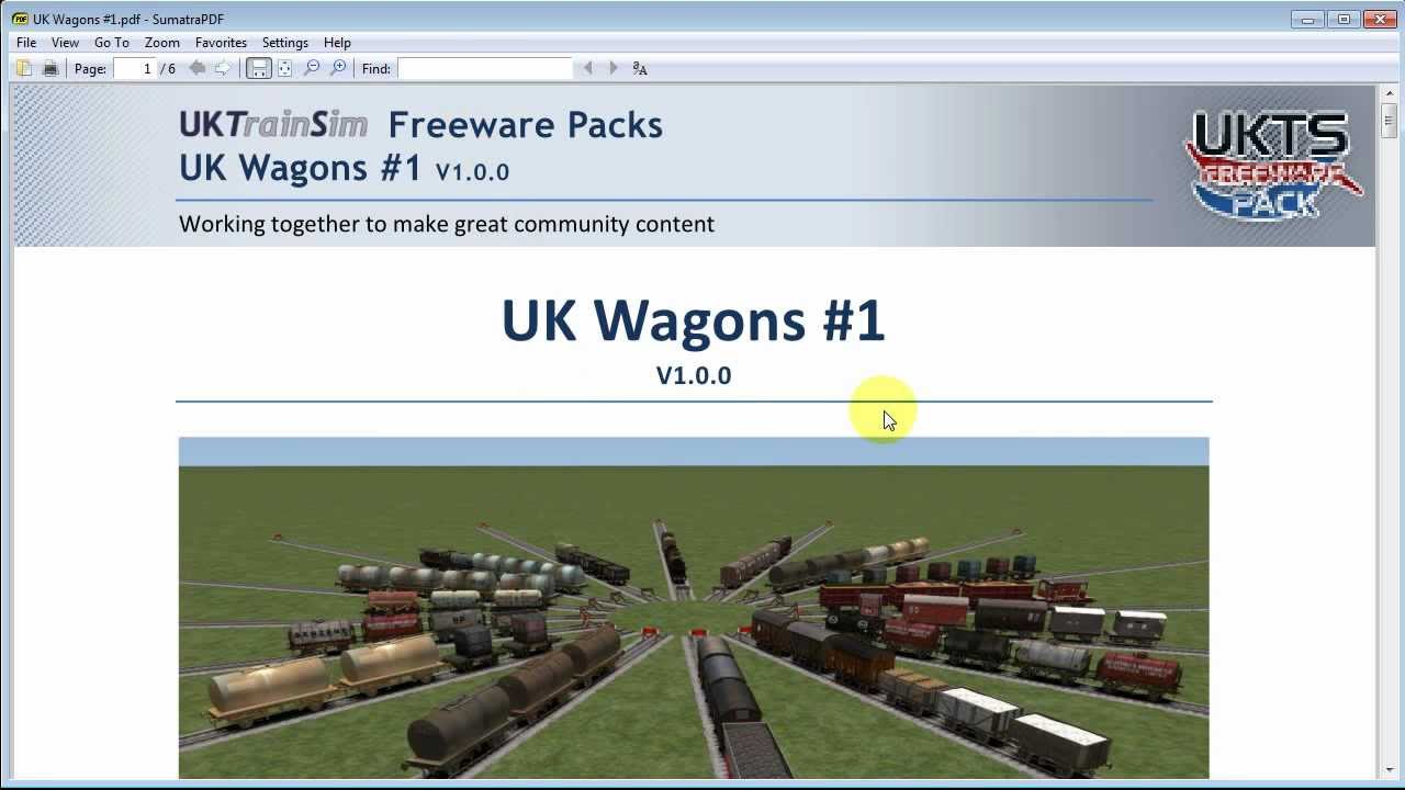 UKTrainSim Freeware Pack Enabling Object Set Filters for Rolling Stock ...