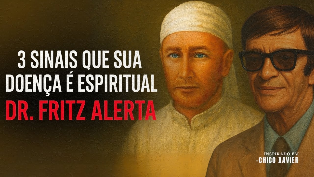 3 sinais de que sua DOENÇA tem origem espiritual - Dr. Fritz | Chico Xavier