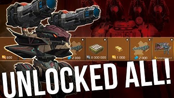 War Robots - Opening ALL 80 Levels Of Operation Pass All In One Shot!