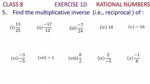 class 8 RS AGGARWAL BOOK CHAPTER 1 EXERCISE 1D (Q. N. 5)#ikbmaths