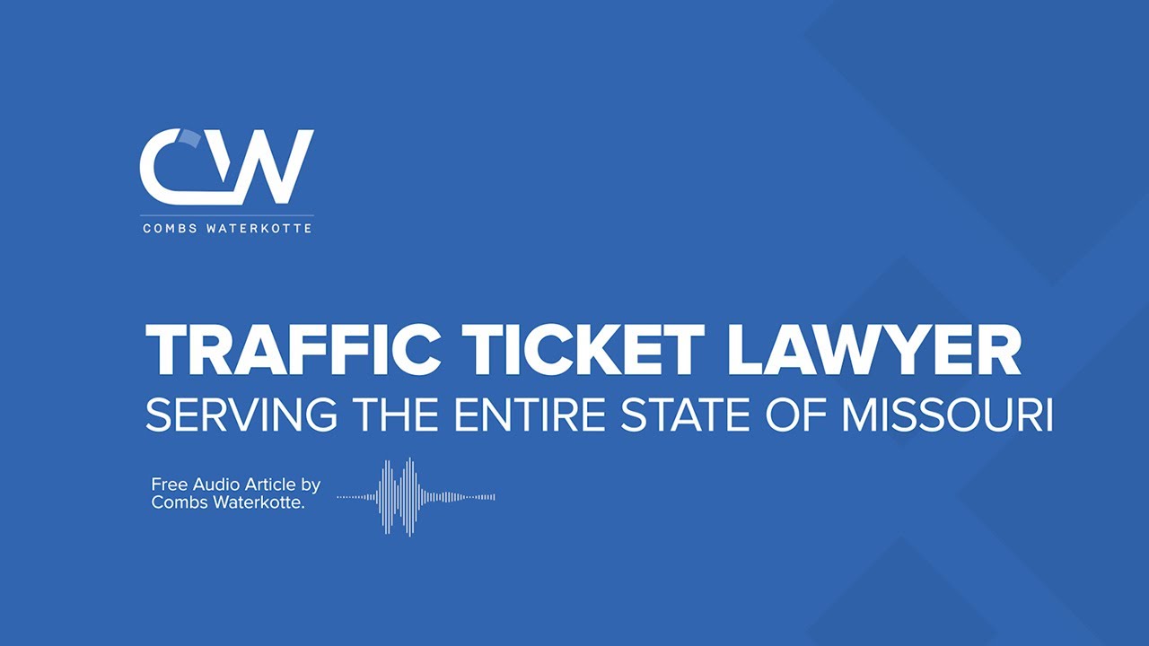 Traffic Ticket Lawyer in St Louis - Serving ALL of Missouri - YouTube