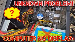 Unknown Problem Computer NO Display #desktop #computer #ram #pc #personalcomputer