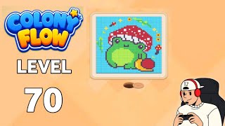 Colony Flow level 70 walkthrough gameplay 
