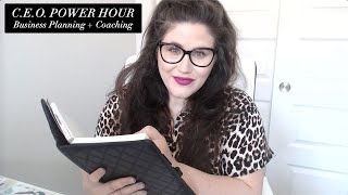 CEO POWER HOUR | Business Planning + Coaching May 2021