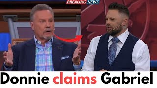 Donnie Claims Gabriel Exposed His Secrets Publicly! Shocking Allegations Rock the Community