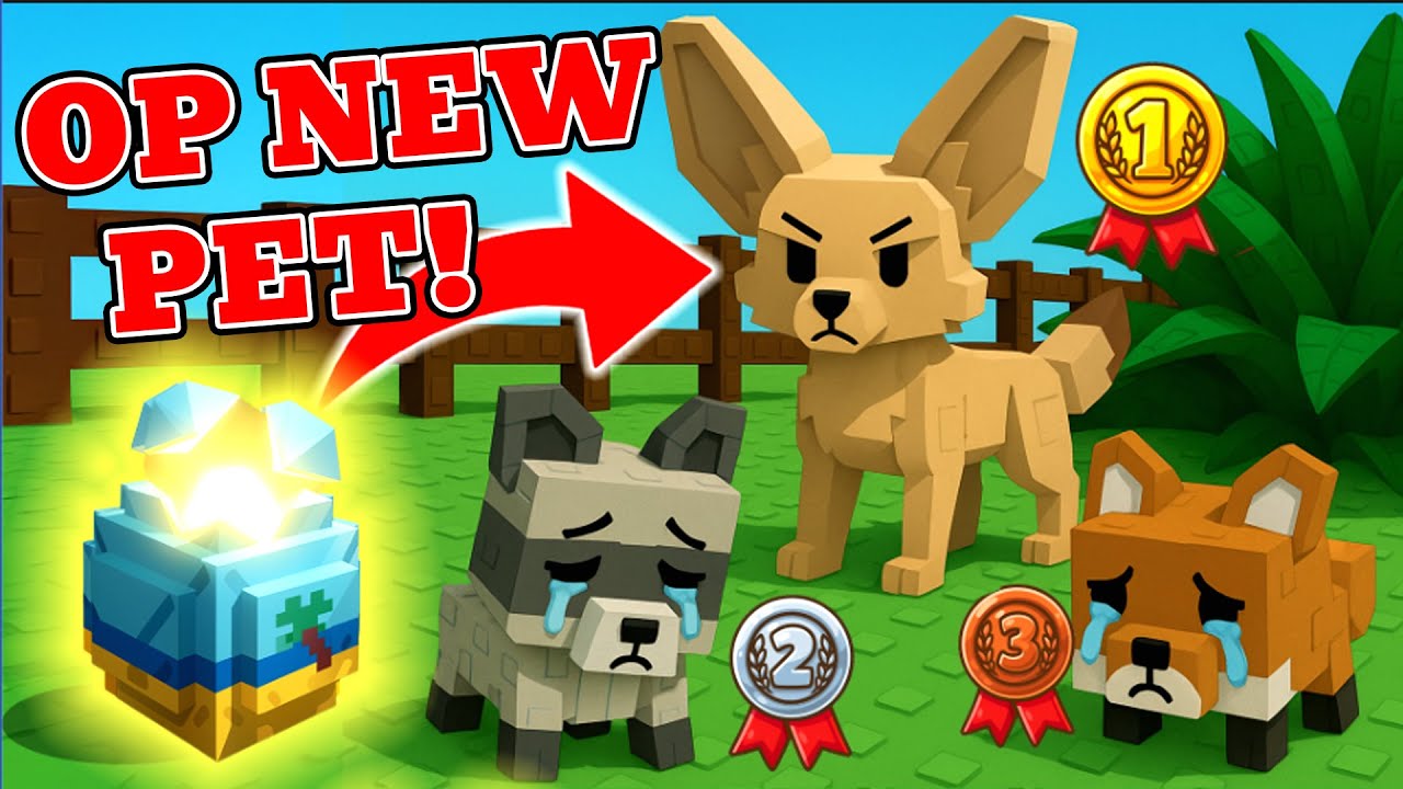 New BEST INGAME PET Fennec Fox Changes EVERYTHING! Grow a Garden Summer ...