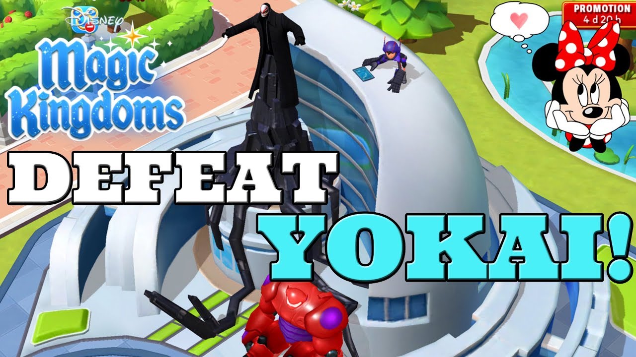 beautycon IT'S TIME TO DEFEAT YOKAI!!! BIG HERO 6 EVENT in Disney Magic Kingdoms | Gameplay Walkthrough Ep.245