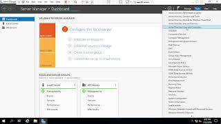 1- إدارة Active Directory بالكامل: Users و OU و Group Policy