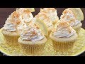 Luscious Lemon Coconut Cupcakes