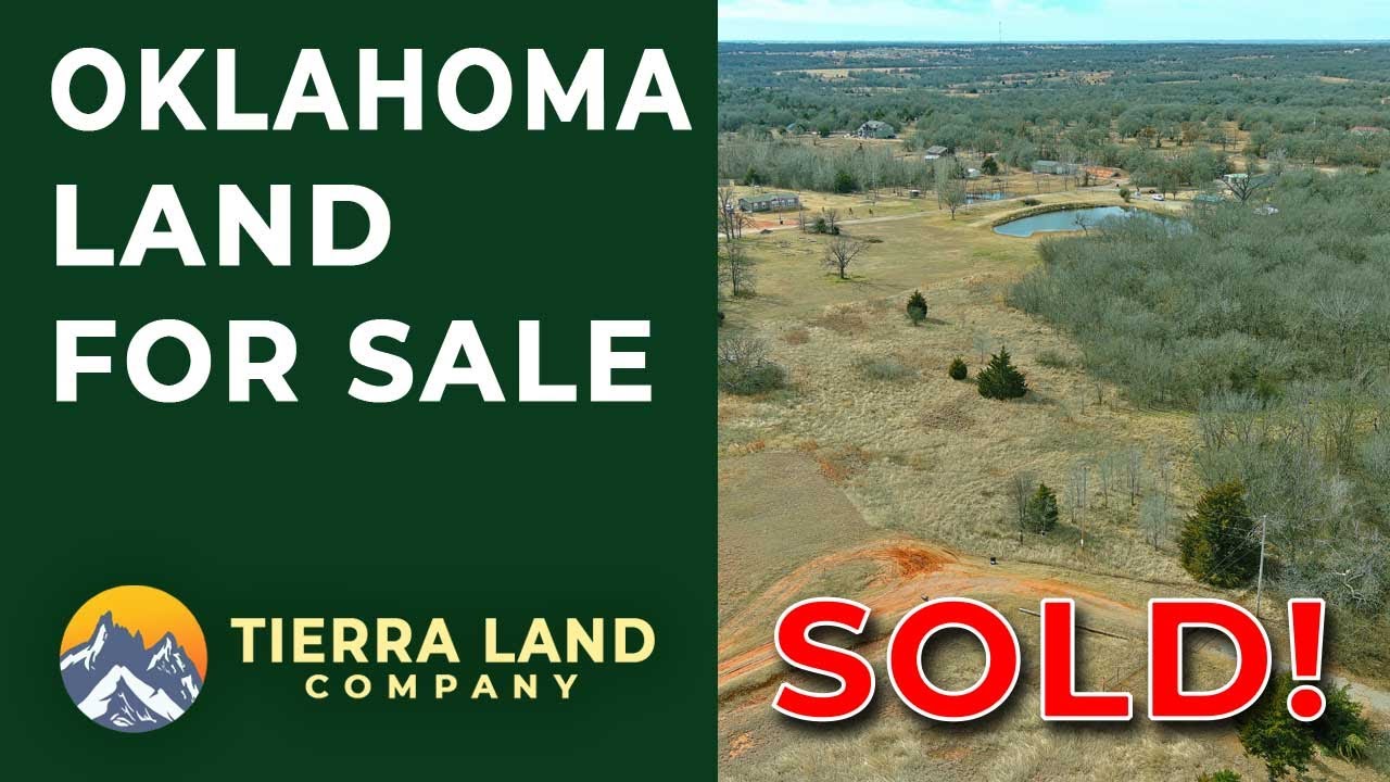 SOLD! Oklahoma Land For Sale 2.5 Acres Just 45 Mins From OKC Mobiles
