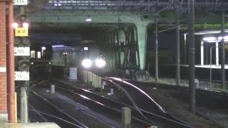 [ペダルベタ踏み？] 名鉄2200系 2202F 金山駅入線爆音警笛‼
