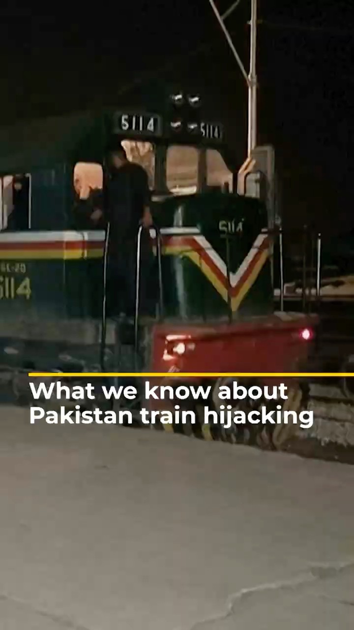 What we know about Pakistan train hijacking | AJ #shorts