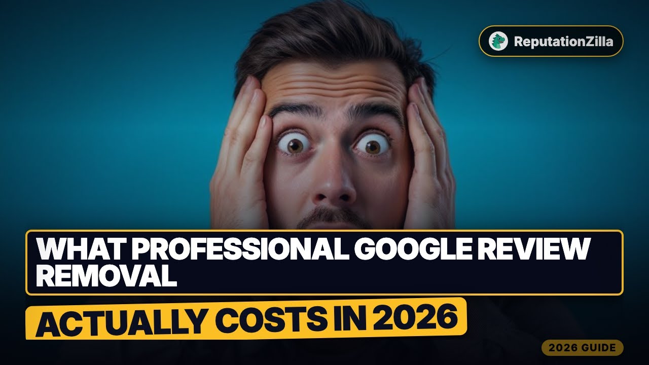 What Professional Google Review Removal Actually Costs in 2026