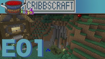 Cribbscraft - Modsauce: Getting started!!! (E1)