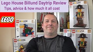 Lego House, Billund Denmark - Daytrip review. What I bought & how much the trip cost me.