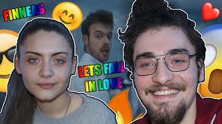 Me and my sister watch FINNEAS - Let's Fall in Love for the Night (Official Video) (Reaction)