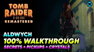 Aldwych  Walkthrough 100%  All Secrets, Crystals & Pickups Tomb Raider 3 Remastered