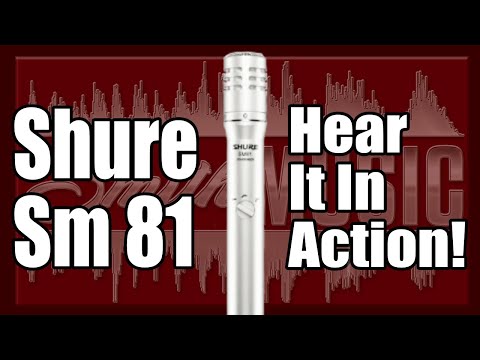 Shure Sm81 Review,  Hear It In Action On Drum Overheads!