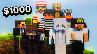 Challenging Minecraft Youtubers for $1000