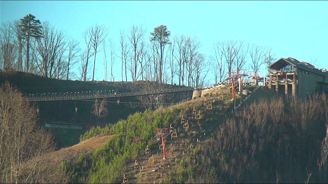 Live camera Gatlinburg Tennessee Skybridge Skylift front view. weather. live cam view Wyze cam V3
