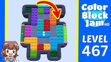 Color Block Jam Level 467 Solution Walkthrough