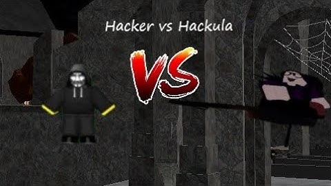 Hacker vs Hackula. Who will win?????? (Roblox Arsenal)