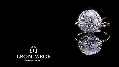 Leon Mege fabulous collection of bespoke right-hand rings with natural diamonds and gemstones