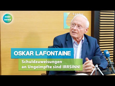 Oskar Lafontaine: Schuldzuweisungen an Ungeimpfte sind Irrsinn