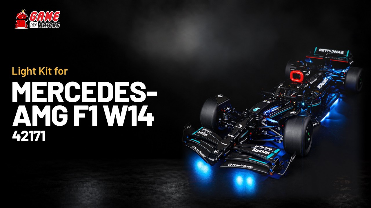 Light Kit for LEGO® Mercedes-AMG F1 W14 E Performance 42171