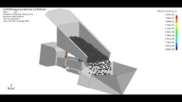 Bunker & Hoper Simulation -LS DYNA