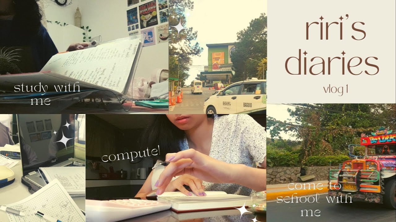 🦄riri's Weekly Vlog🌷 | jhs, school📚, study, baguio🍓