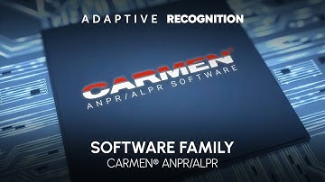 Carmen®️ ANPR/ALPR Software Family | Adaptive Recognition