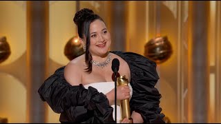 Lily Gladstone Wins Best Female Actor – Motion Picture | Doovi