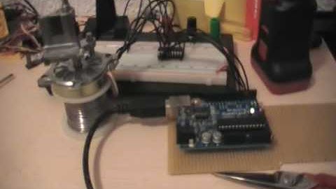 arduino + uln2803 + stepper