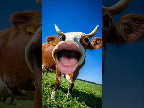 البقرة الضاحكه البقرة الحلوب البقرة بتتكلم البقرة تتحدث راعي الأبقار بقرة تقلد الإنسان تربية الأبقار