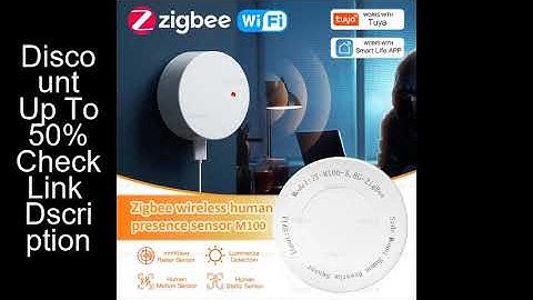 ZigBee Wifi MmWave Human Presence Motion Sensor Radar Wave Human Detector Motion Detector Tuya Hub S